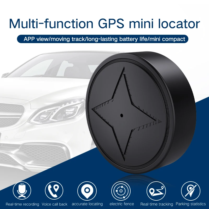 1-4PCS Auto Sledovacie Zariadenie GSM GPS Bezdrôtový Locator Silné Magnetické Prenosné polohovacie zariadenie Proti krádeži Mini GPS v Reálnom Čase polohovacie zariadenie