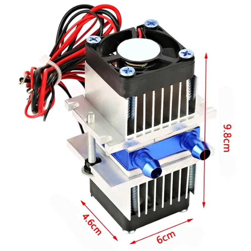 2 Nastavte Mini, klimatizácia, DIY Kit Thermoelectric Peltier Chladnejšie Chladenie Chladiaci Systém + Ventilátor Pre Domáce Nástroj