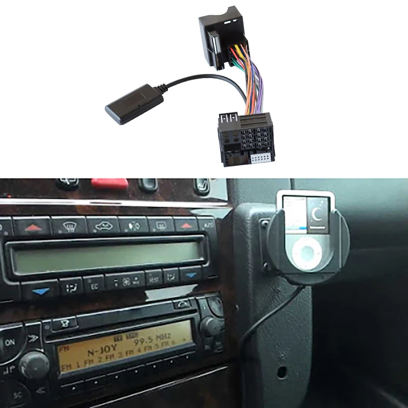 Car Audio Bluetooth 5.0 Prijímač Aux Adaptér Pre Benz W169 W245 W203 W209 W164 Rádiový Modul Bluetooth, Aux Kábel
