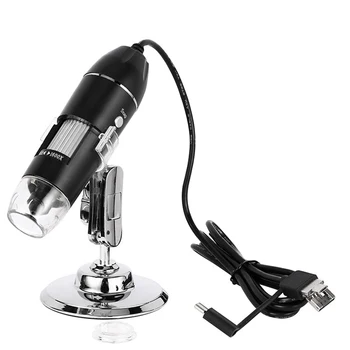 1600X USB Digitálny Mikroskop Zväčšenie Mikroskopu Kamery,Kompatibilné pre Okno 7/8/10 ,Prenosné USB Mikroskop