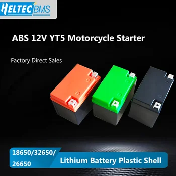 1pc Vysoko kvalitných ABS 12v YT5 Motocykel Starter Lítiové Batérie, Plastové púzdro pre 18650/32650/26650 batérie