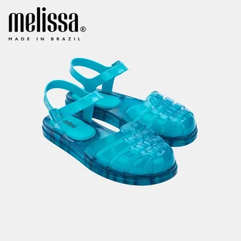 2023 Melissa Ženy Sandále Nové Letné Topánky Žena bytov Sandále Pre Kliny Chaussure Femme Bežné Gladiator Platforma