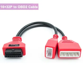 32pin 16Pin Na OBD2 16 Pin Predlžovací Kábel pre Nissan Tlačidlo Programátor 16+32 Secure Gateway Adaptér MS908 Auto Skener Konektor