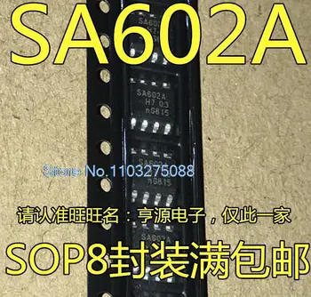 (5 KS/LOT) SA602 SA602A AD SA602ADR NE602A AD SOP8 Nový, Originálny Zásob Energie čip
