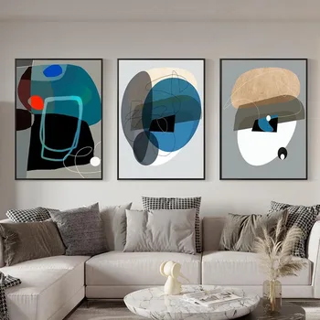 Abstraktné Línie Plátno Na Maľovanie Modulárny Moderná Obývačková Stena Umeleckou Výzdobou Obrázok Frameless Decoracion Hogar Moderno Maľovanie