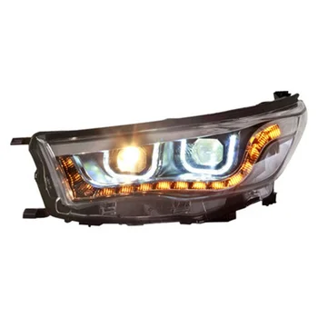 Automatické Osvetlenie Upraviť čelová Lampa Pre Toyota Highlander 2015-2017Plug A Hrať LED Príslušenstvo Ukazovateľ Telo Súpravy autodiely