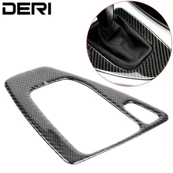 Carbon Fiber Gear Shift control Panel (Ovládací Panel Nálepky Výbava Kryt Pre BMW 3 Series E90 E92 E93 3 Série 2005-2012 Auto Dekorácie Odtlačkový