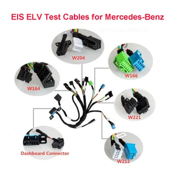 EIS ELV Testovacie Káble Pre Mercedes Benz W204 W212 W221 W164 W166 Pracovať s VVDI BGA NÁSTROJ CGDI Prog Auto Nástroj EIS ELV MB 5 v 1