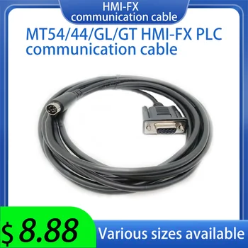 HMI MT5432 MT4432 GL043E GL070E GL100E Pripojiť FX Komunikačný Kábel Rôzne Modely A Dĺžky Sú k Dispozícii