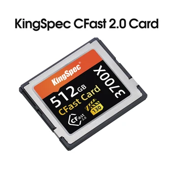 KingSpec Cfast2.0 Pamäťová Karta 256 GB 512 gb diskom 1 TB CFast SSD SATA IPC Priemyselné Pamäťové Karty SATA II 6Gb/s (Full HD 4K Video