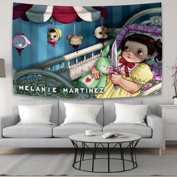 Melanie Martinez Plač Dieťaťa, Gobelín Domáce Zdobenie Miestnosti Roztomilý Dievča