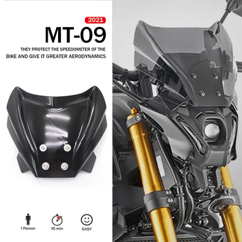 Nové v YAMAHA MT09 MT-09 /SP 2021 - Motocykel Príslušenstvo čelné Sklo Čelné sklo Vietor Štít Deflectore 3 Farby