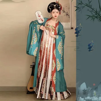Retro Hanfu Ženy Čínskej Tradičnej Fáze Tanečné Šaty Žena Víla Cosplay Kostým Hanfu Tang Elegantné Oblečenie Princezná