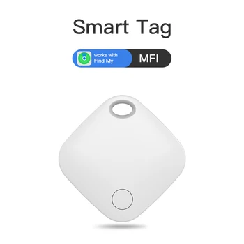 Smart Tag Anti-Stratil Alarm Bezdrôtový Bluetooth-kompatibilné Tracker Tlačidlo Pet Vyhľadávanie Polohy Záznam Anti-stratil Locator Pre Seniorov