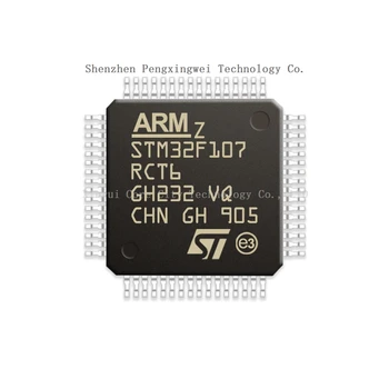 STM STM32 STM32F STM32F107 RCT6 STM32F107RCT6 Na Sklade 100% Originálne Nové LQFP-64 Microcontroller (MCU/MPU/SOC) CPU