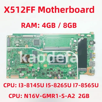 X512FF Pre ASUS X712FB X712FJ X512FB X512FLC Notebook základná Doska PROCESOR: I3 I5 I7 8. Gen GPU:N16V-GMR1-S-A2 2G RAM: 4GB/8GB Test OK